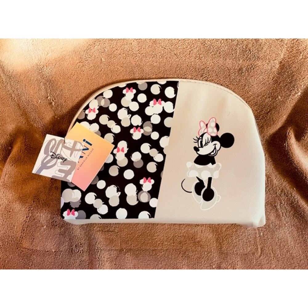 Minnie Mouse Zippered Cosmetic Case-NEW